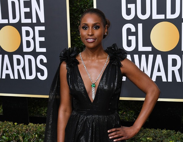 Issa Rae from 2018 Golden Globes Red Carpet Fashion | E! News